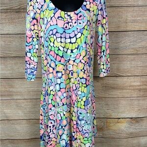 Lilly Pulitzer Pastel Asymmetrical Dress